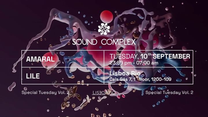 Cover for event: SoundComplex | 10th Tuesday  September