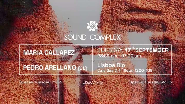 Cover for event: SoundComplex | Tuesday 17th September With Maria Callapez & Pedro Arellano (CL)