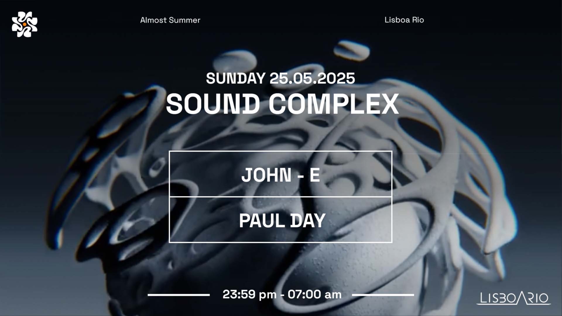 SoundComplex | Sunday 25h May With Paul Day & Jonh-E image