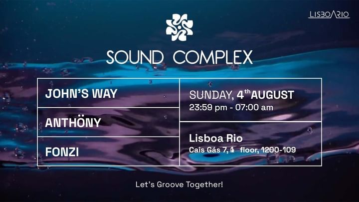 Cover for event: SoundComplex | Sunday 4th Aug
