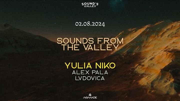 Cover for event: Sounds from the Valley • Yulia Niko, Alex Pala, Lvdovica