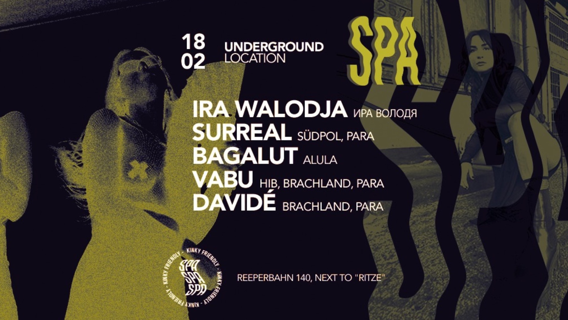 SPA ㋡ Kinky Friendly / Underground Location - 18.02 image