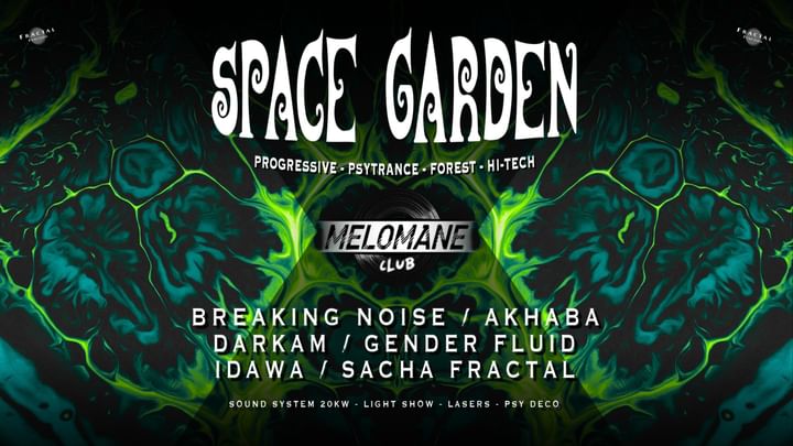 Cover for event: ॐ Space Garden #20 ॐ