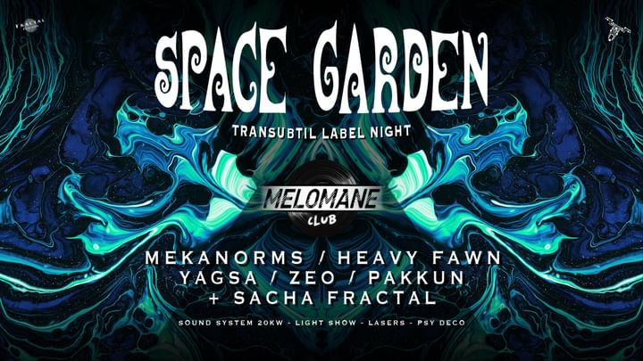 Cover for event: ॐ Space Garden #21 ॐ