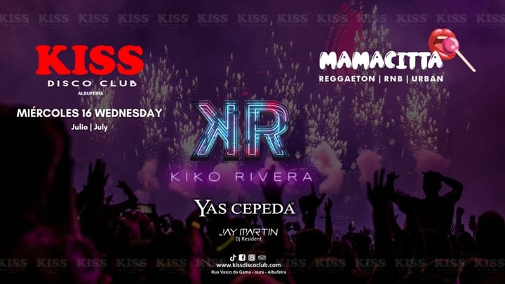 Cover for event: SPECIAL MAMACITTA - KIKO RIVERA + YAS CEPEDA