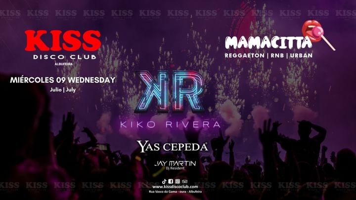 Cover for event: SPECIAL MAMACITTA - KIKO RIVERA + YAS CEPEDA