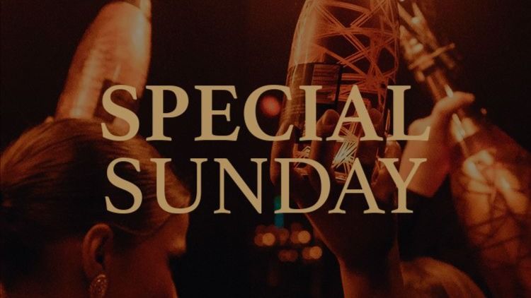 Special Sunday  event cover