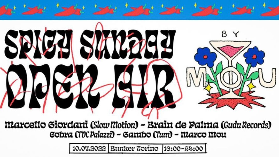 Couverture de l'événement Spicy Sunday ❁ Bunker Open Air ❁ by Mou