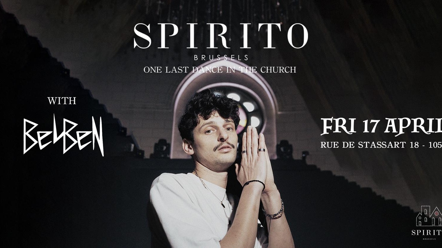 Cartel oficial del evento Spirito invites : Belben for a last dance