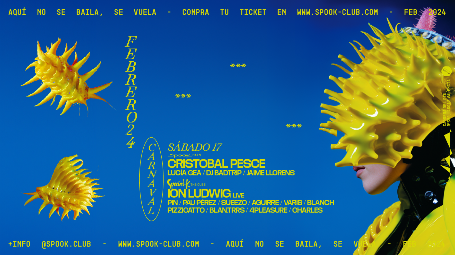 Spook CARNAVALES (Cristobal Pesce) + Special·K (Ion Ludwig live) image