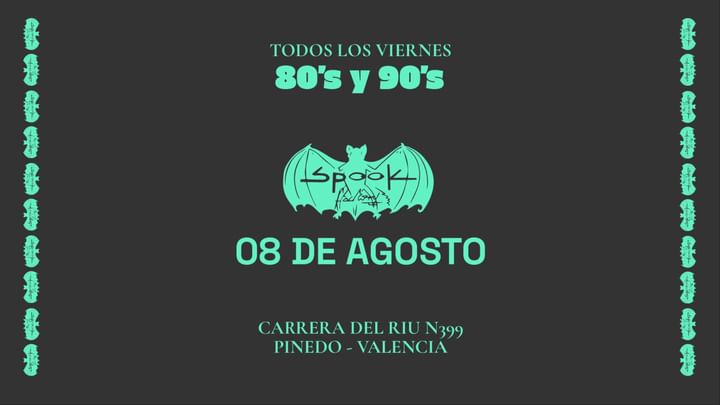 Cover for event: Spook Factory (80's 90's)