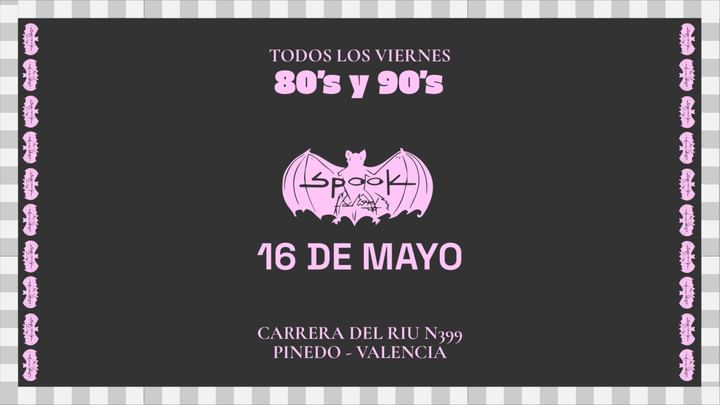 Cover for event: Spook Factory (80's 90's)