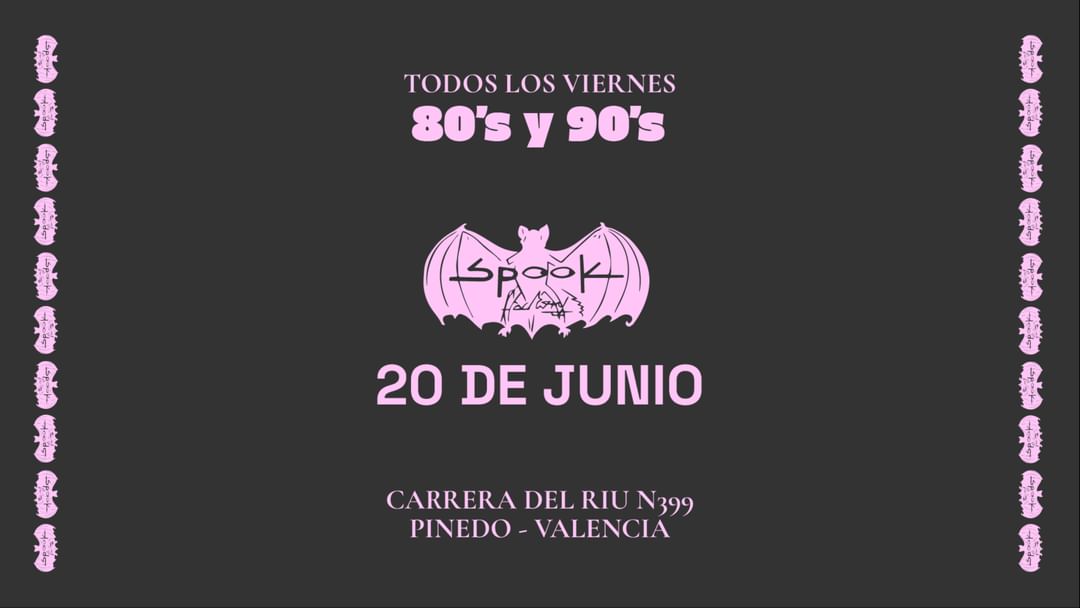 Couverture de l'événement Spook Factory (80's 90's)