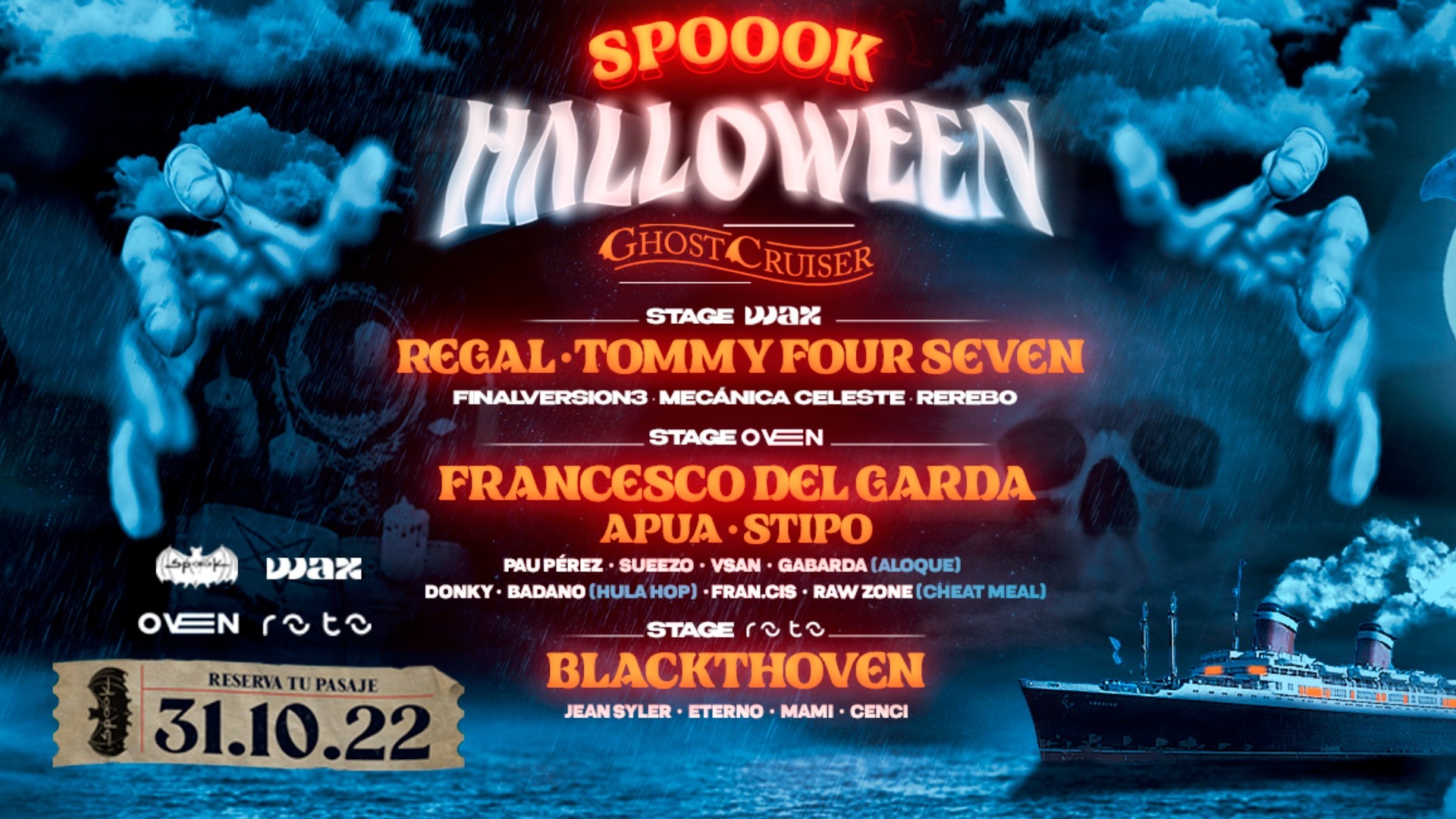 Spoook Halloween Festival - Ghost Cruiser by WAX, ROTO & Oven image