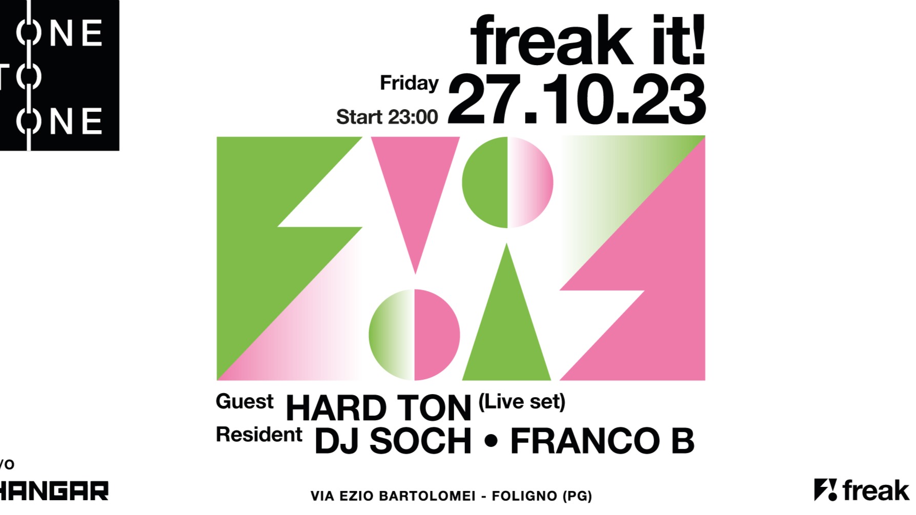 Freak It! x One-to-One | Guest: Hard Ton image