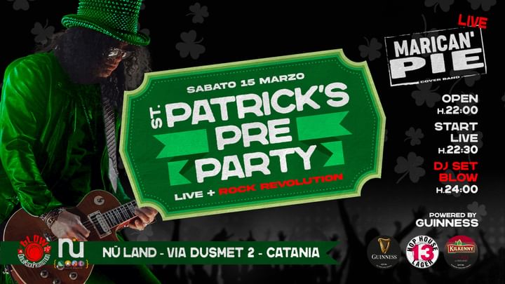 Cover for event: St. Patrick’s Day Pre Party