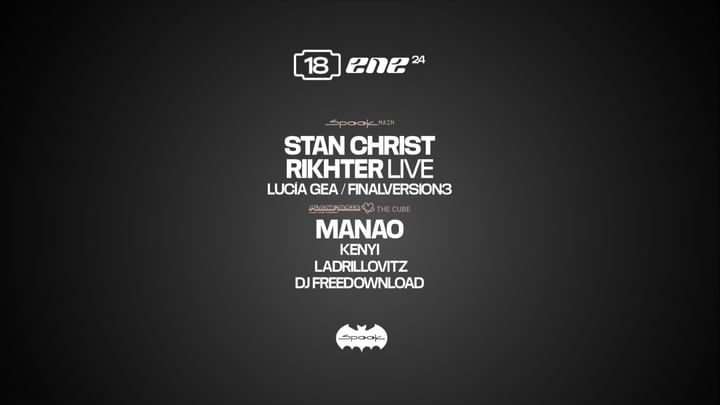 Cover for event: Stan Christ + Rikhter LIVE &  Planetaria w/ MANAO