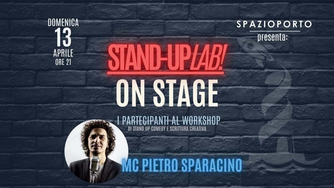 Copertina evento STAND UP LAB! On Stage