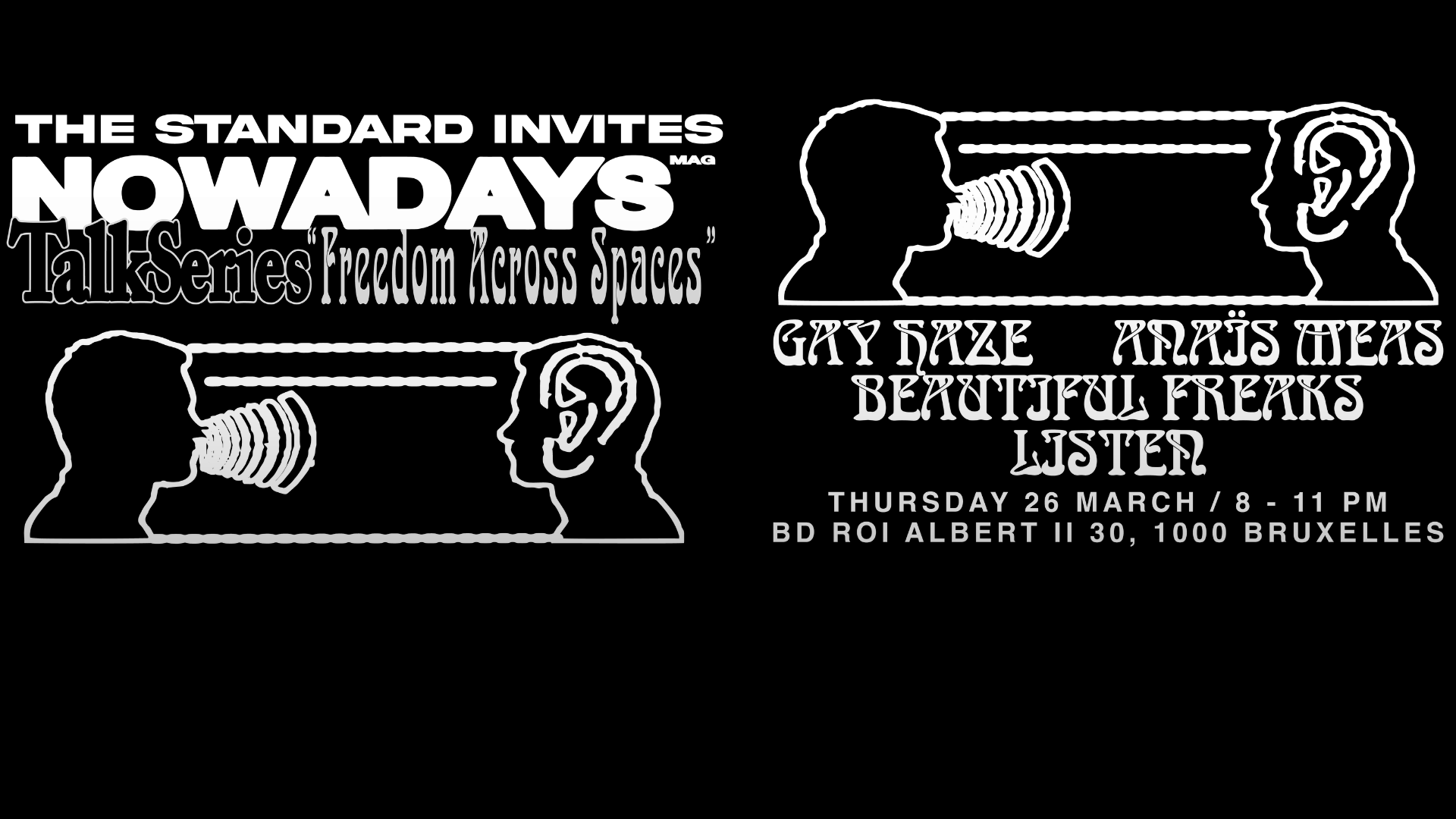 Standard Talks x Nowadays Magazine image