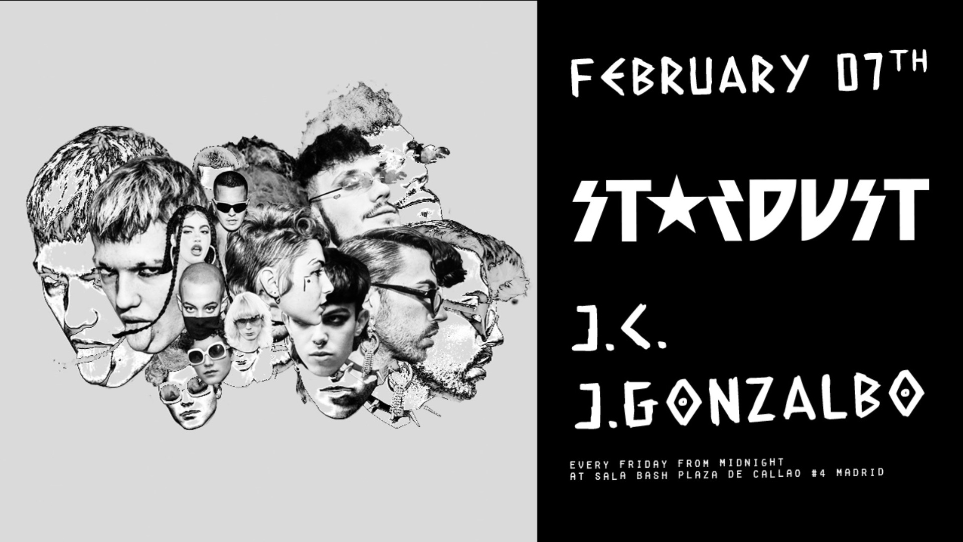 Stardust 'in Exile' invites: J.C, J. Gonzalbo image