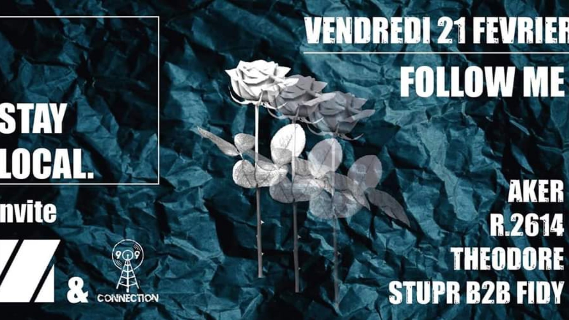 Stay Local invite 909 Connection & Zig Zag image