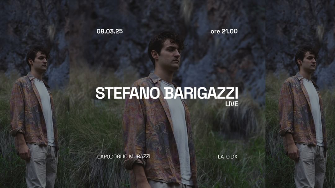 Couverture de l'événement STEFANO BARIGAZZI | Live ✷ Capodoglio