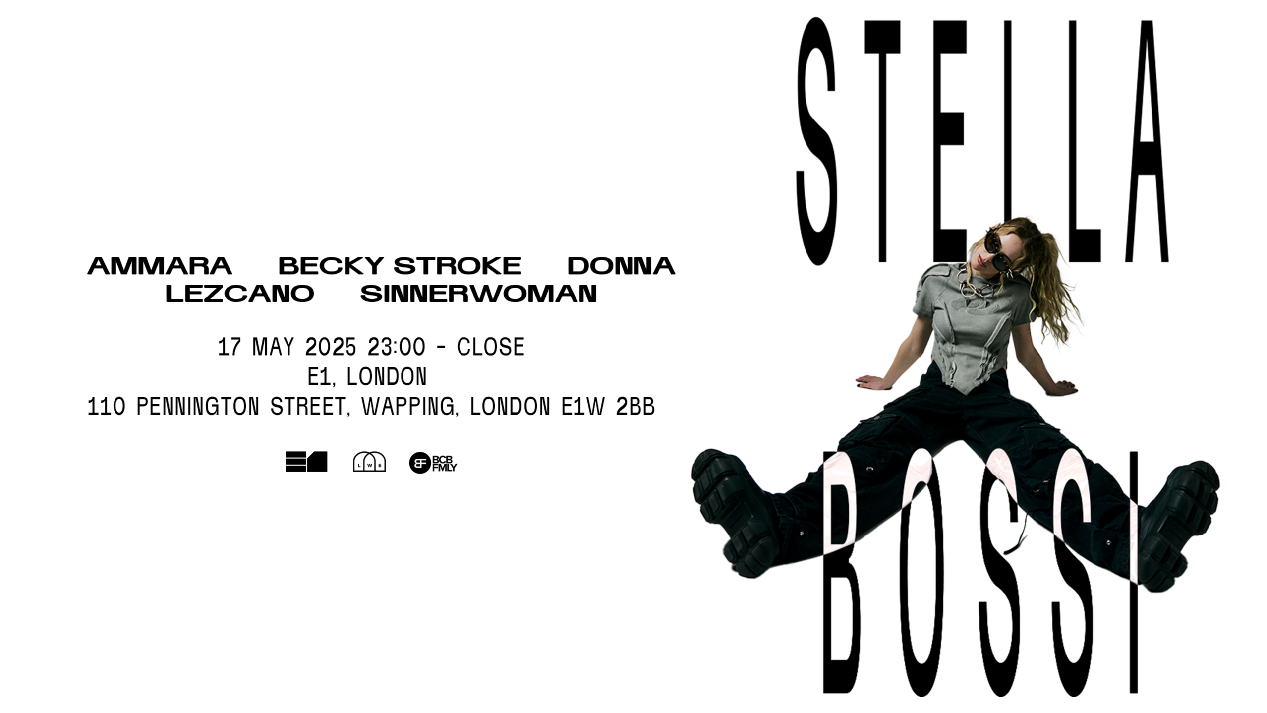 STELLA BOSSI, AMMARA & Becky Stroke image