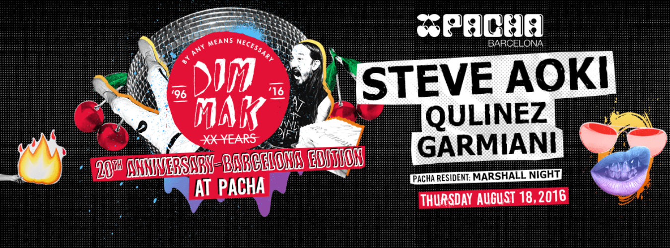 Steve Aoki | DIM MAK 20th Anniversary image