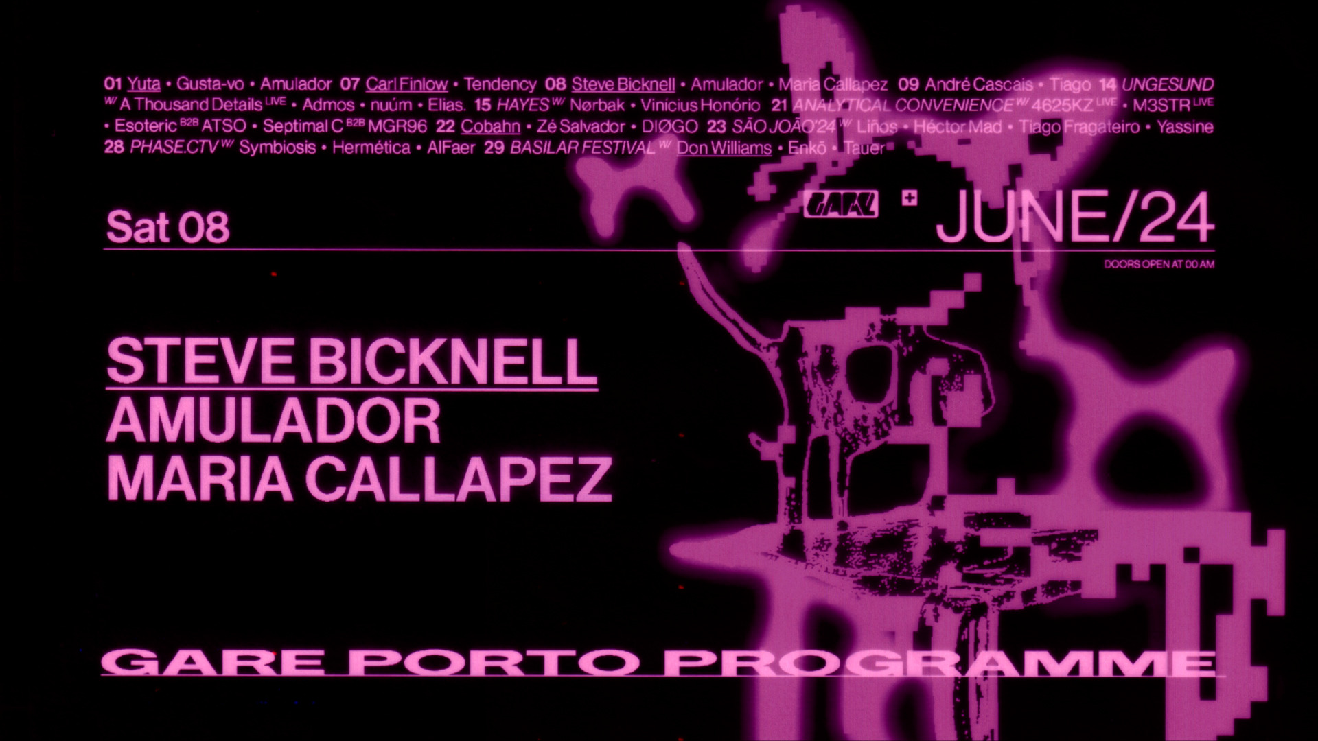 STEVE BICKNELL + Amulador + Maria Callapez image