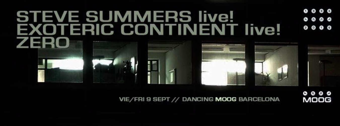 Steve Summers live! & Exoteric Continent live! image