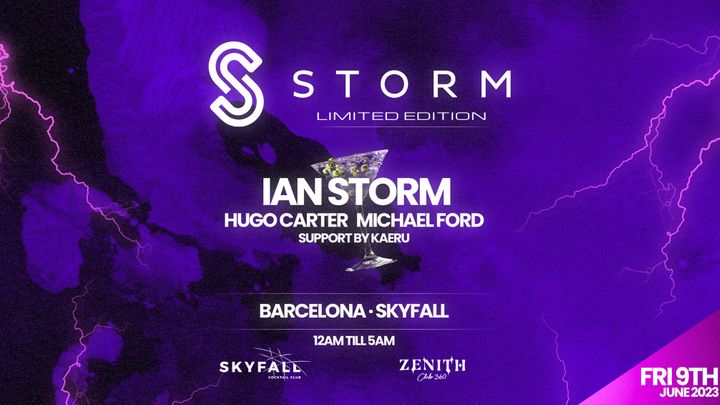 Cover for event: STORM Limited Edition pres. Ian Storm, Hugo Carter, Michael Ford & Kaeru