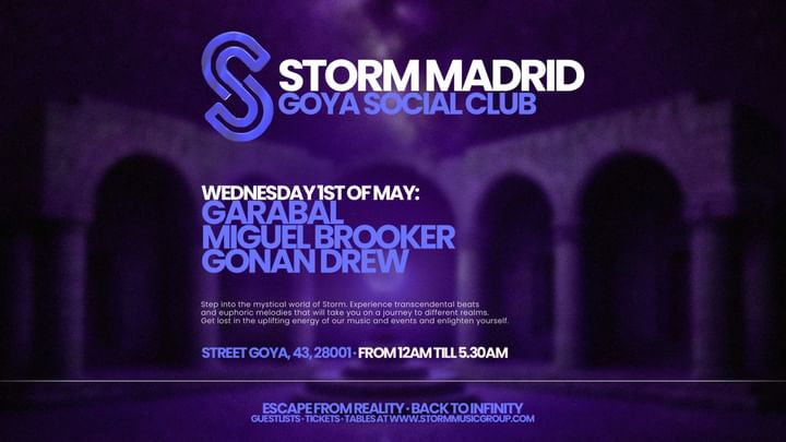 Cover for event: Storm Madrid · Holiday Eve