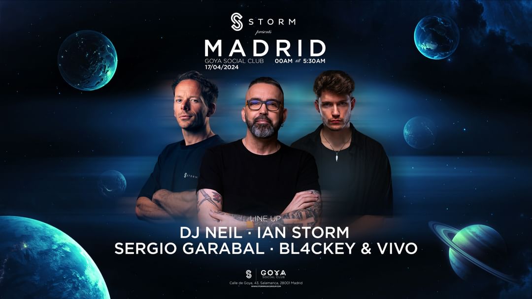Storm Madrid x Goya event cover