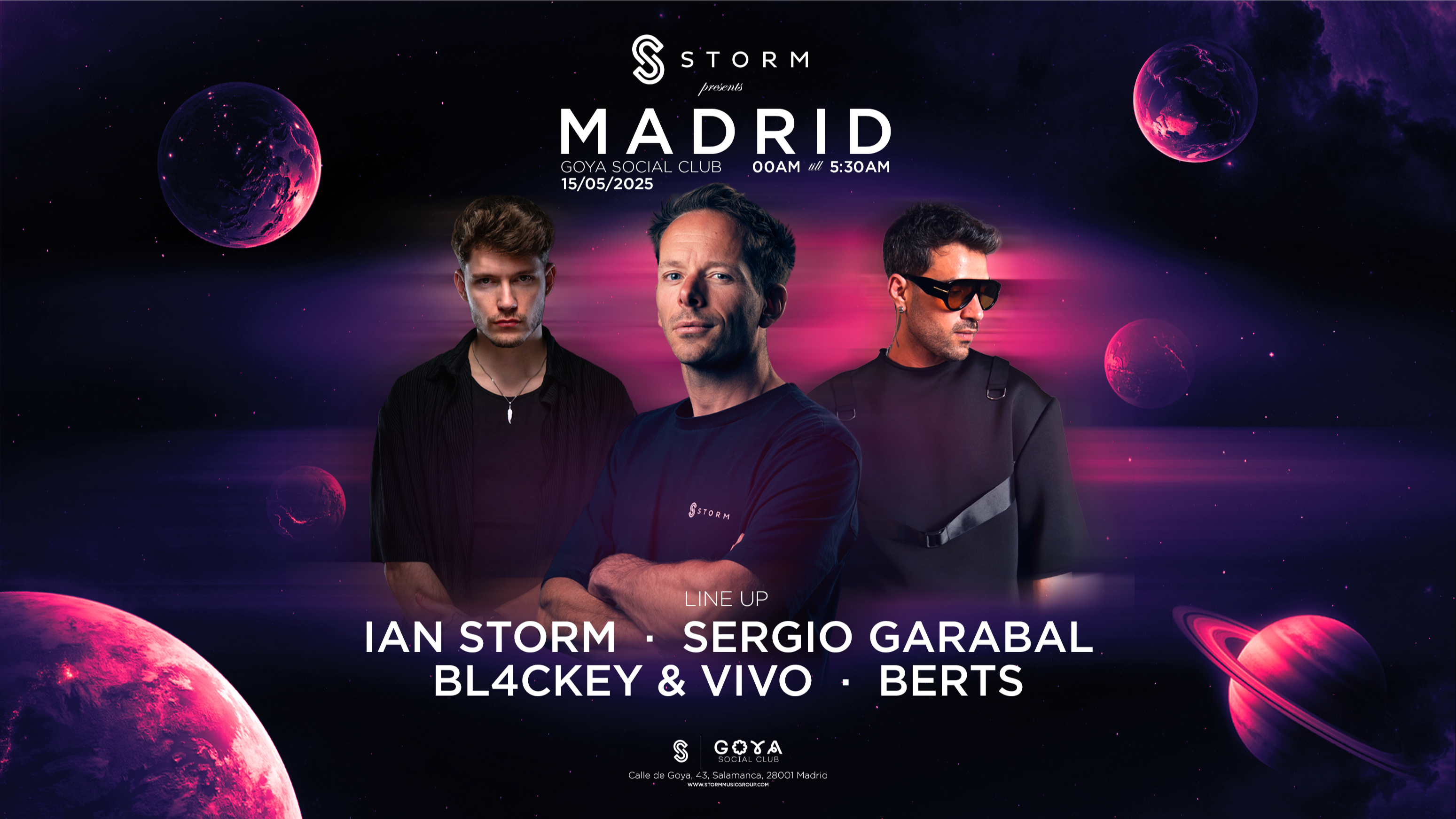 STORM x GOYA, Madrid | A journey through House, Trance & Tech House image