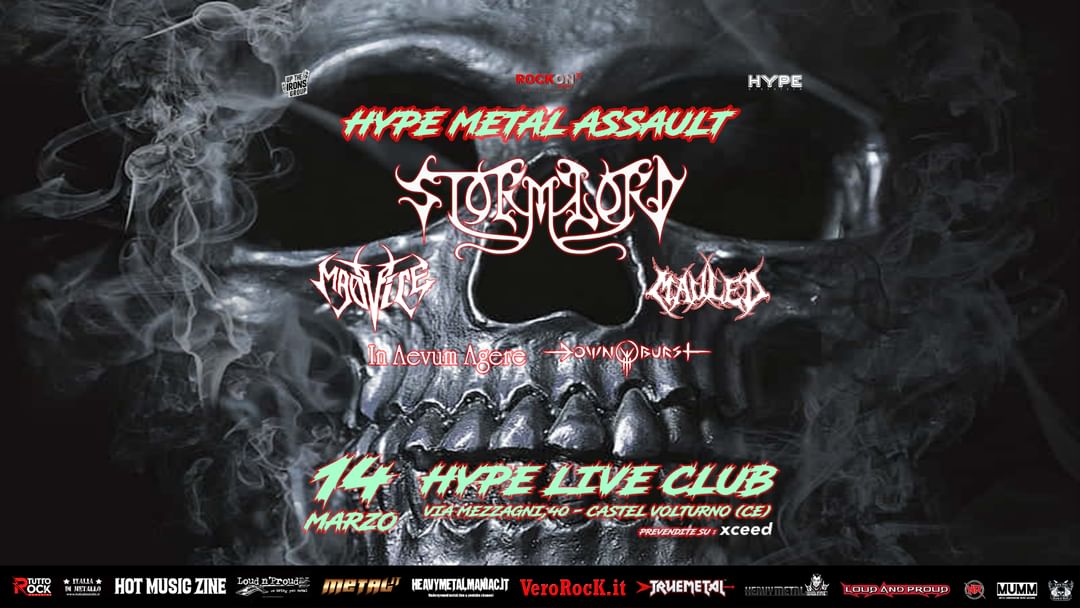 Cartel del evento STORMLORD