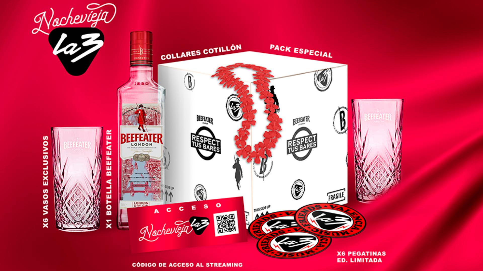 Streaming Box - Nochevieja con La3 y Beefeater image