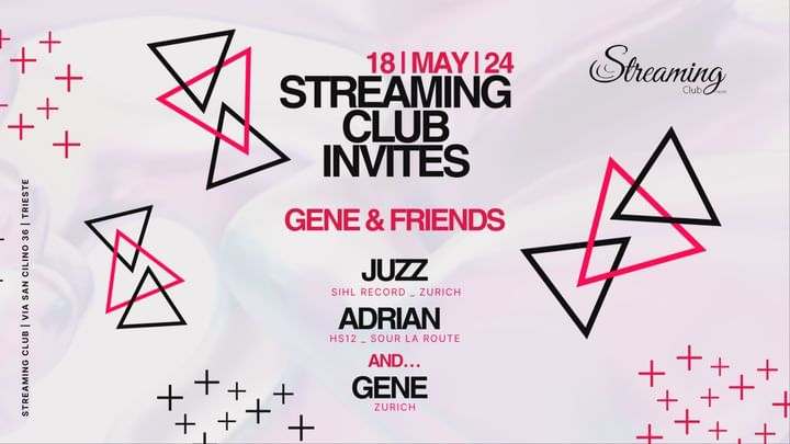 Cover for event: STREAMING CLUB invites GENE & friends w/ JUZZ - ADRIAN - GENE