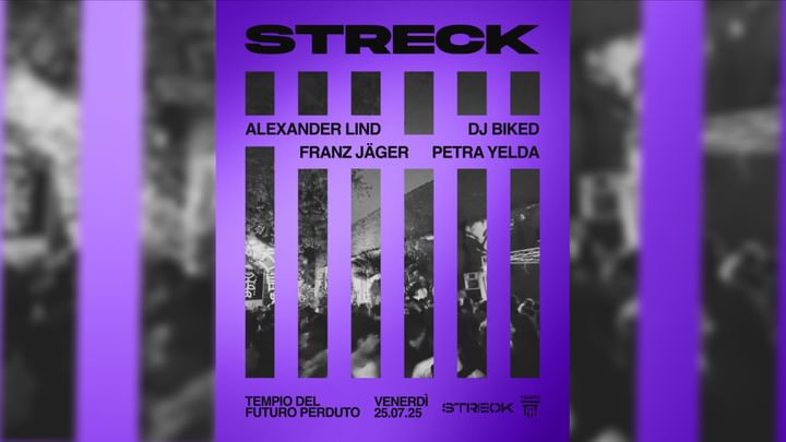 Cover for event: Streck: Petra Yelda, Alexander Lind, Dj Biked, Franz Jäjer