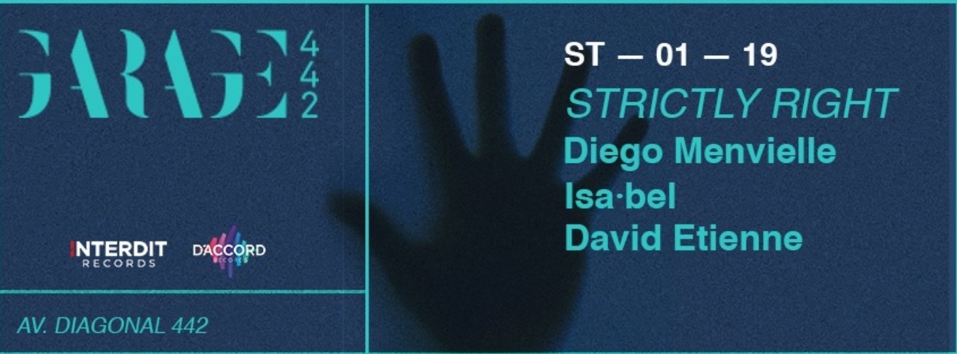 STRICTLY RIGHT w/ Diego Menvielle, Isa-bel & David Etienne image