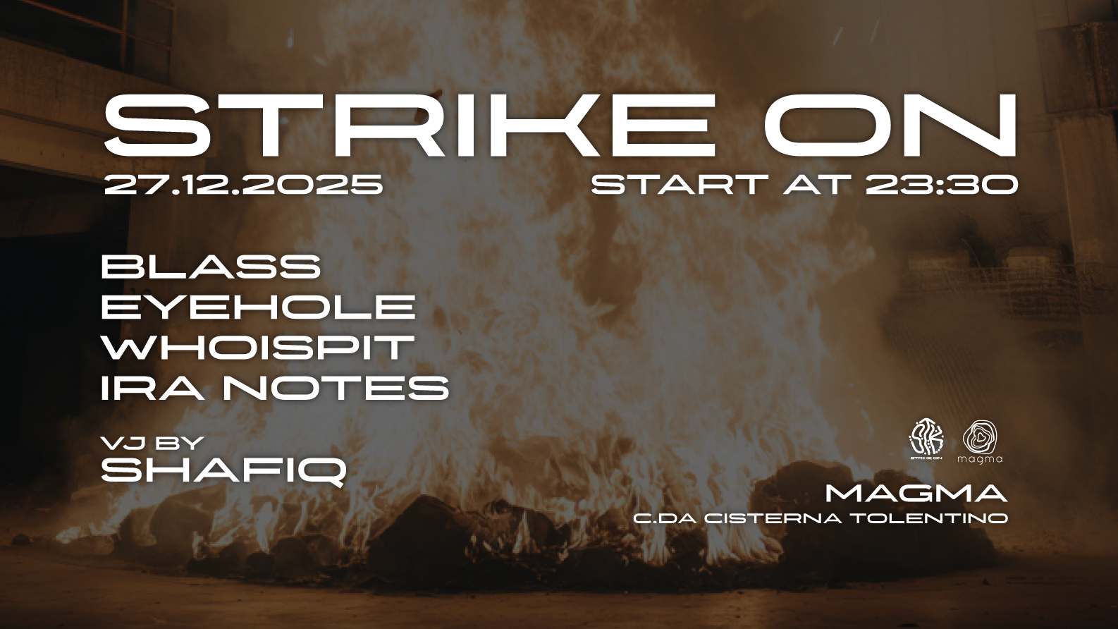 STRIKE OK at MAGMA - SABATO 27 DICEMBRE image