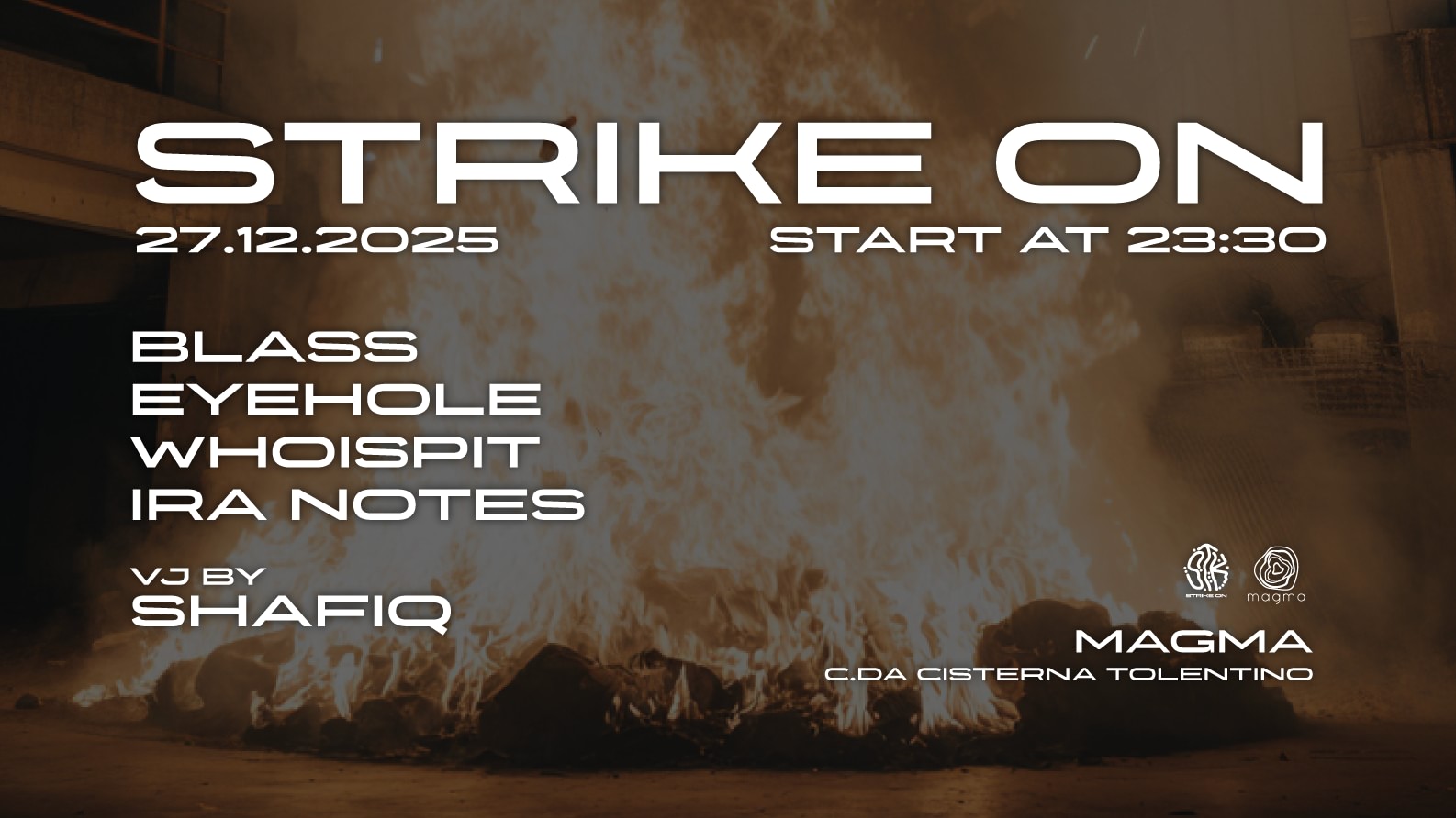 STRIKE OK at MAGMA - SABATO 27 DICEMBRE image