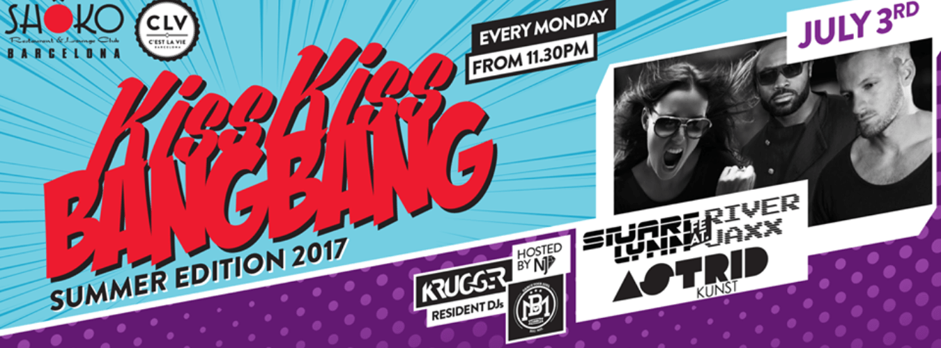 Stuart Lynn Feat River Jaxx & Astrid Kunst presented by Kiss Kiss Bang Bang image