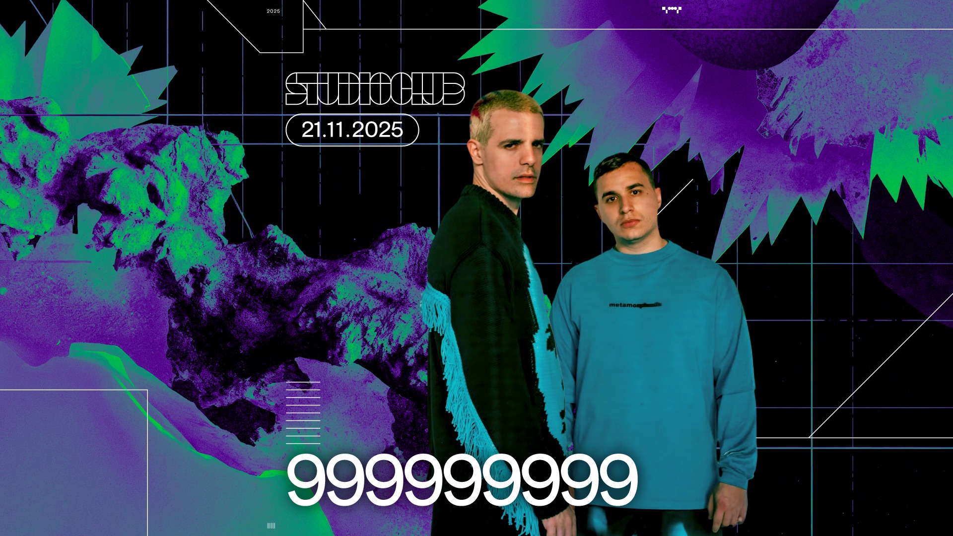 Studio club presents: 999999999 image