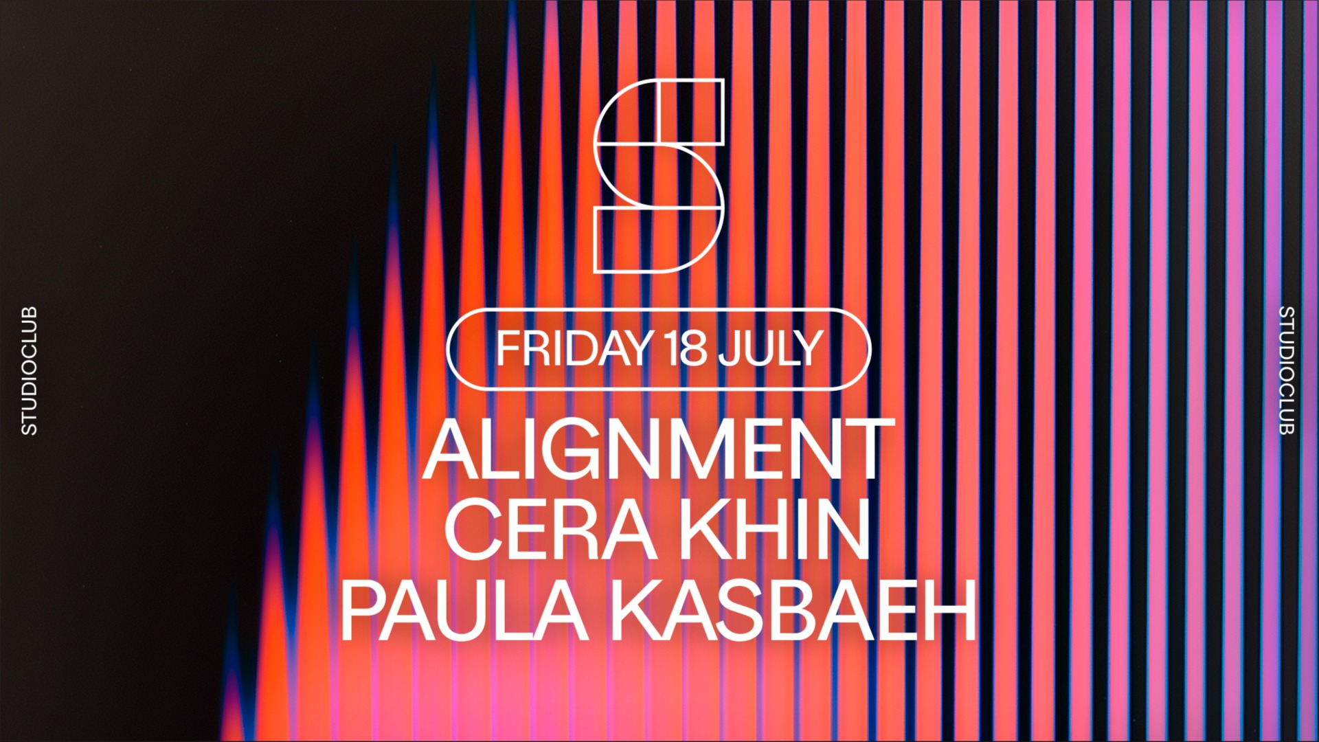 STUDIO CLUB presents: ALIGNMENT image
