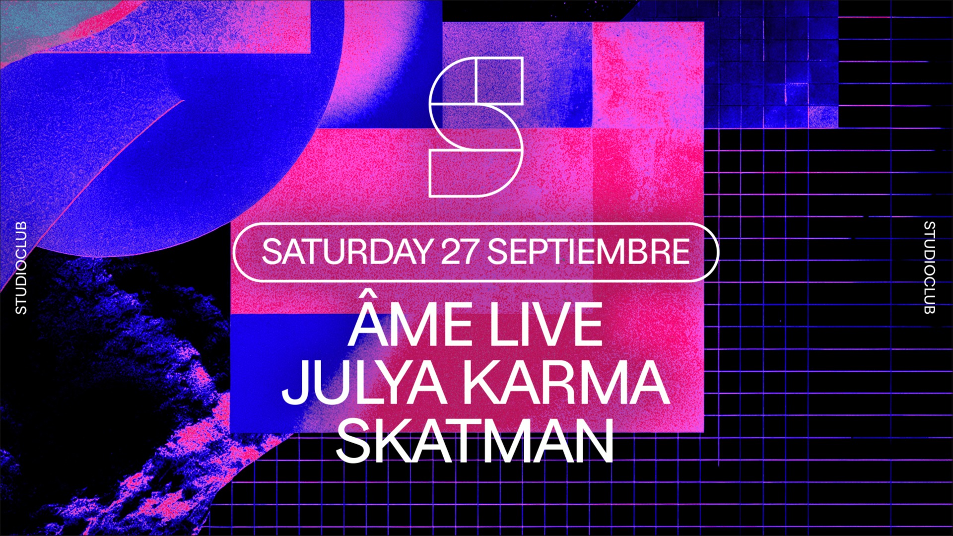 STUDIO CLUB presents: AMÊ LIVE image