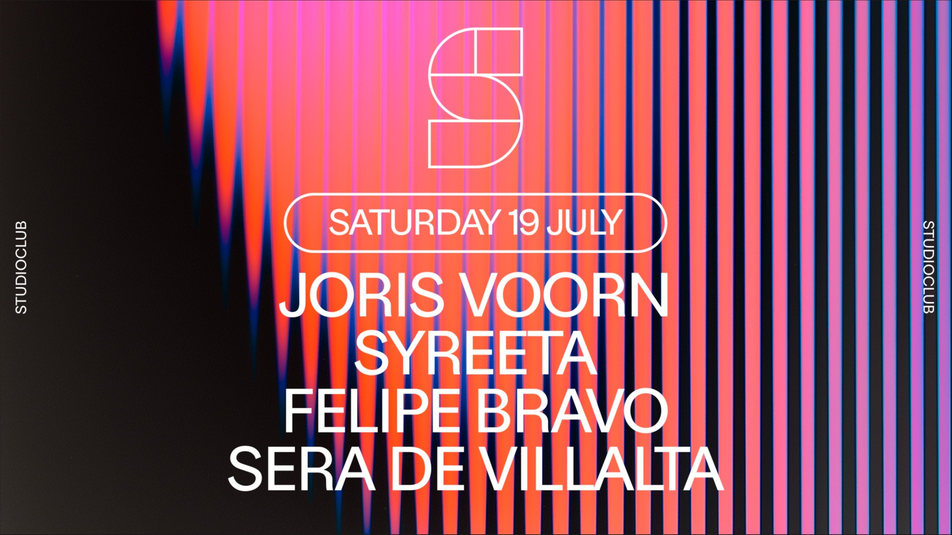 STUDIO CLUB presents: JORIS VOORN image