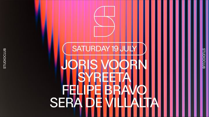 Cover for event: STUDIO CLUB presents: JORIS VOORN