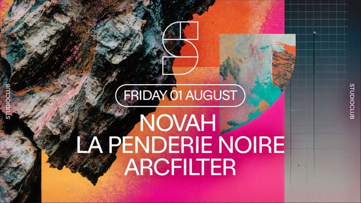 Cover for event: STUDIO CLUB presents: NOVAH