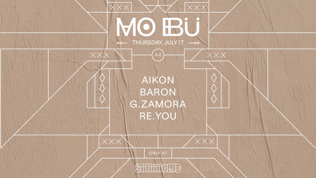 Cartell de l'esdeveniment STUDIO CLUB X MOBÜ