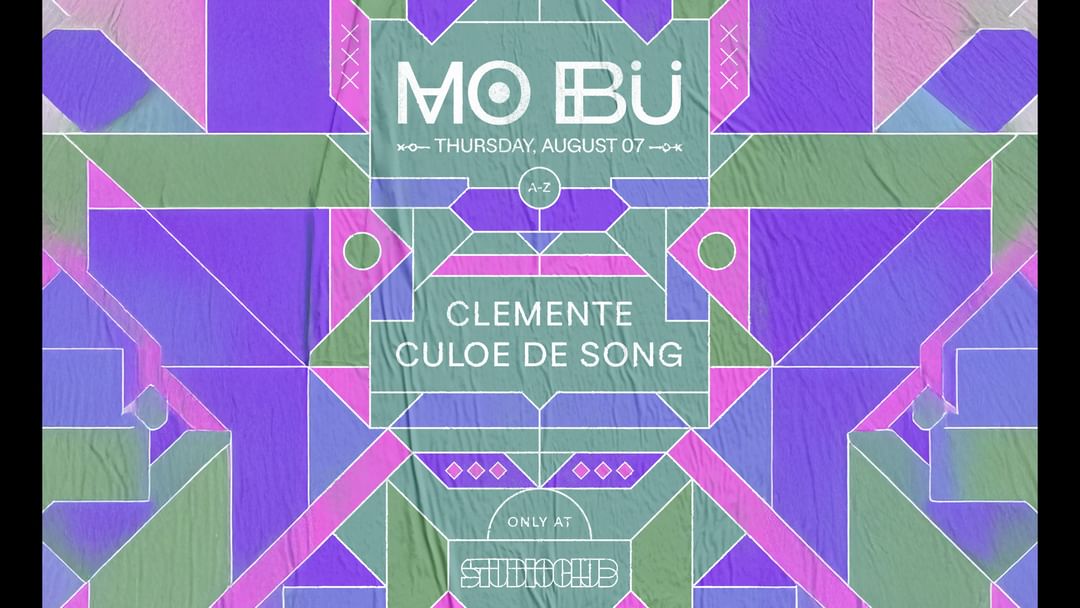 Cartel del evento STUDIO CLUB X MOBÜ